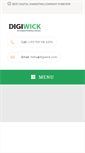 Mobile Screenshot of digiwick.com